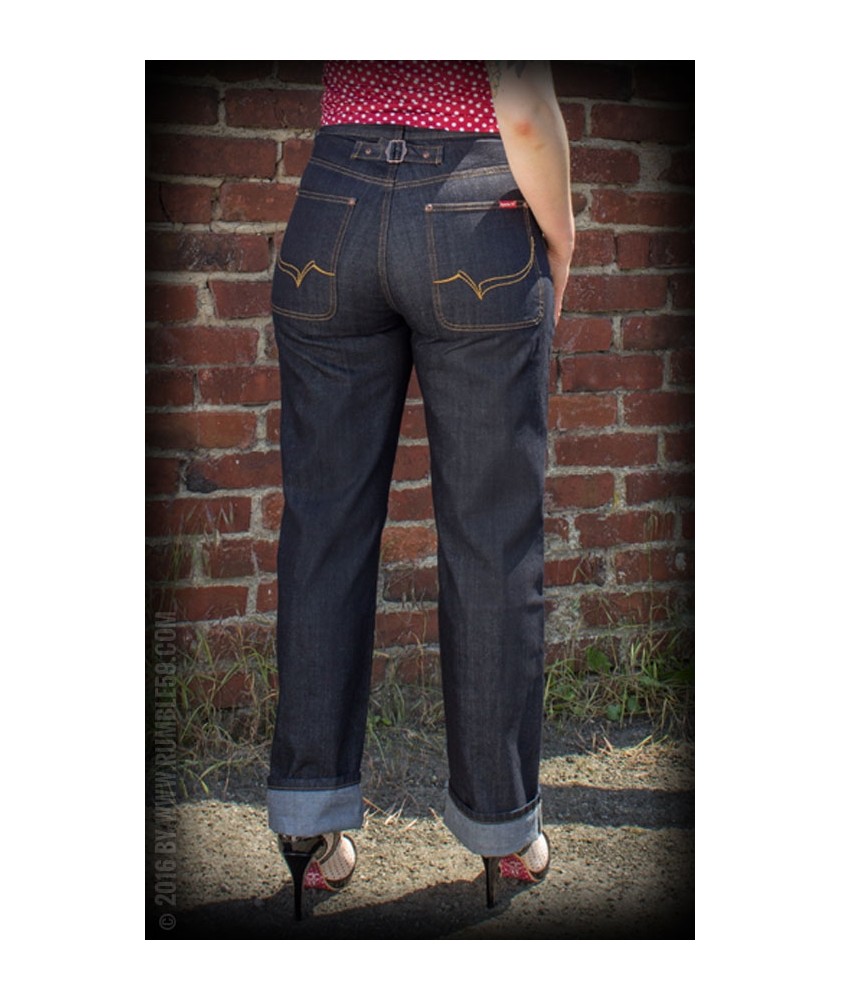 Jean Droit Pour Femme RG512 - Taille 40 (équivalent W30), Occasion En Parfait état