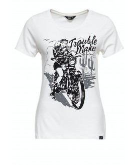 T-Shirt Femme  "Trouble...