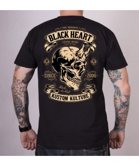 Tee-shirt Black Heart  Rock...