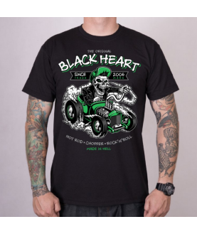 Tee-shirt Black Heart  Rock...