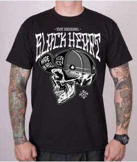 Tee-shirt Black Heart  Rock...
