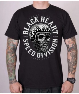 Tee-shirt Black Heart Biker...