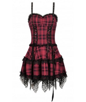 Robe Gothique Punk Dark in...