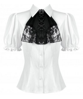 Chemisier avec cravate...