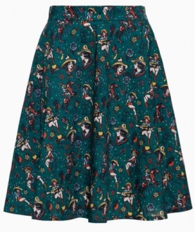 Jupe Rockabilly motifs Cowgirl