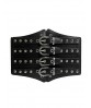 Ceinture  Rock Punk Noire à...