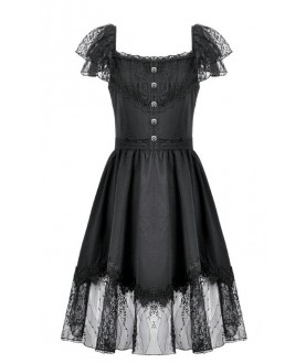 Robe Gothique Lilou Noire