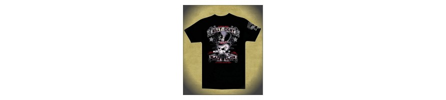 T-shirt rockab, t-shirt rockabilly, t-shirt biker, t-shirt Kustom kulture, billy eight, lethal threat, black heart, gas monkey